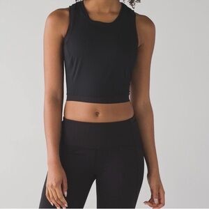 Lululemon Size 4 Free Runner Cropped Tank